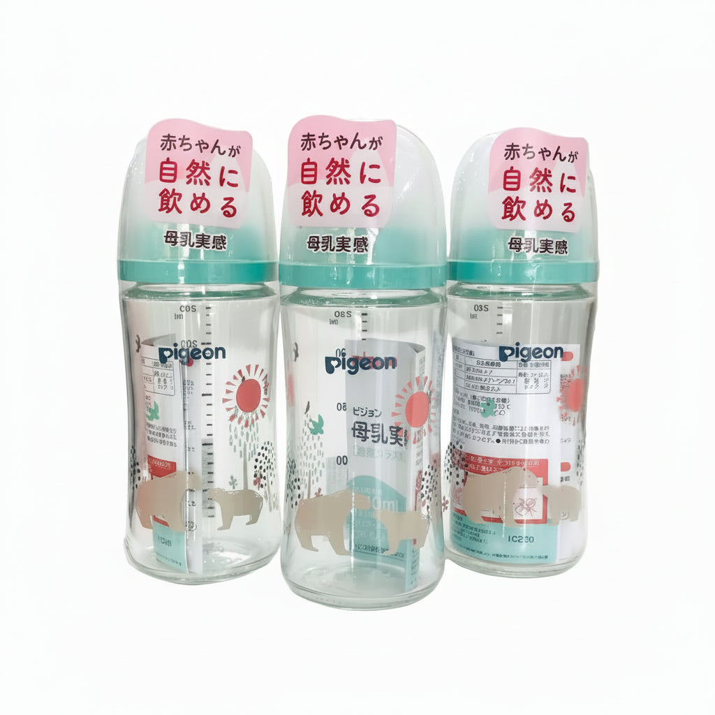 Pigeon Natural Glass Bottle
