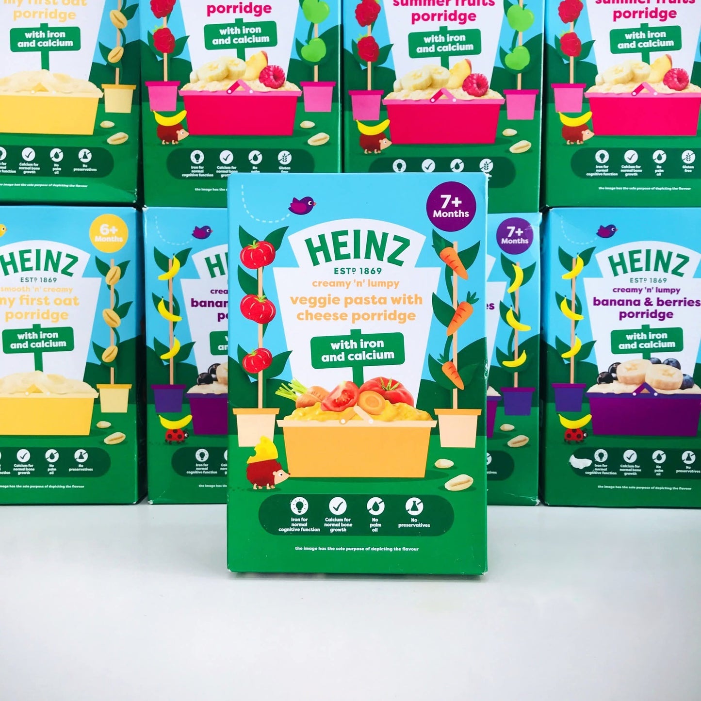Heinz Creamy 'n' Lumpy Porridge 200g 7M+
