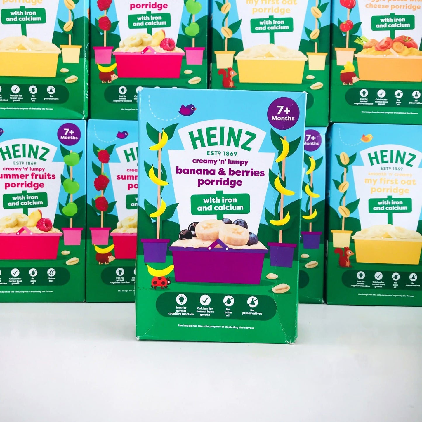 Heinz Creamy 'n' Lumpy Porridge 200g 7M+