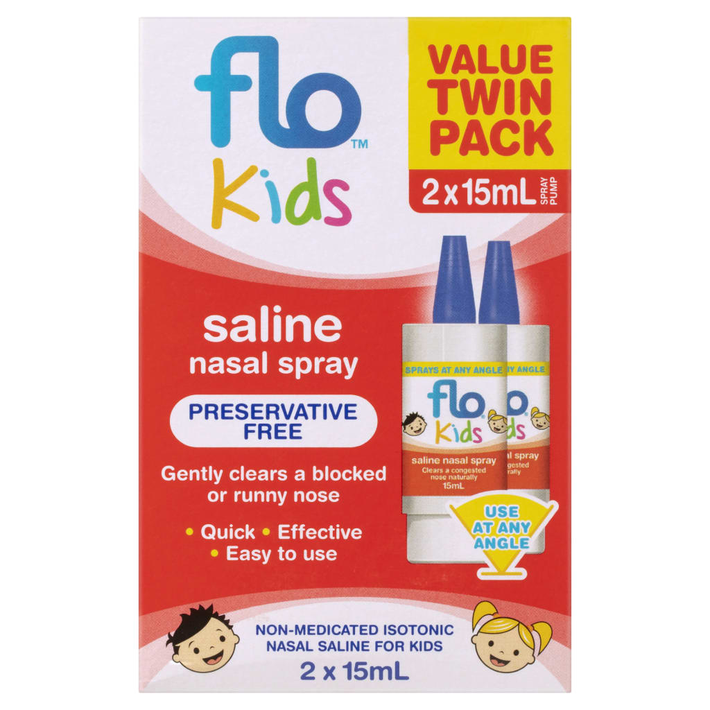 Flo Kids Saline Spray 15ml