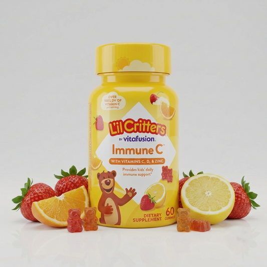 L'il Critters Immue C Plus Zinc & Vitamin D 60Gummies 2Yr+