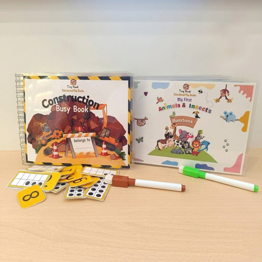 Tiny Hands Construction Busy Book