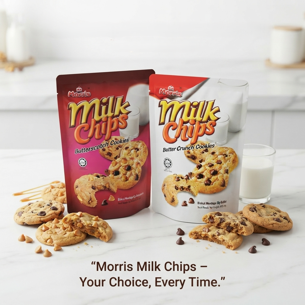 Morris Milk Chips Cookies 100g