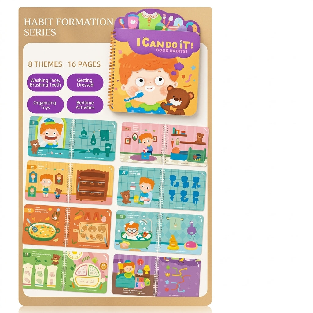 Mideer Interactive Game Bee - I Can Do It! Form Good Habbit & Learn Something New