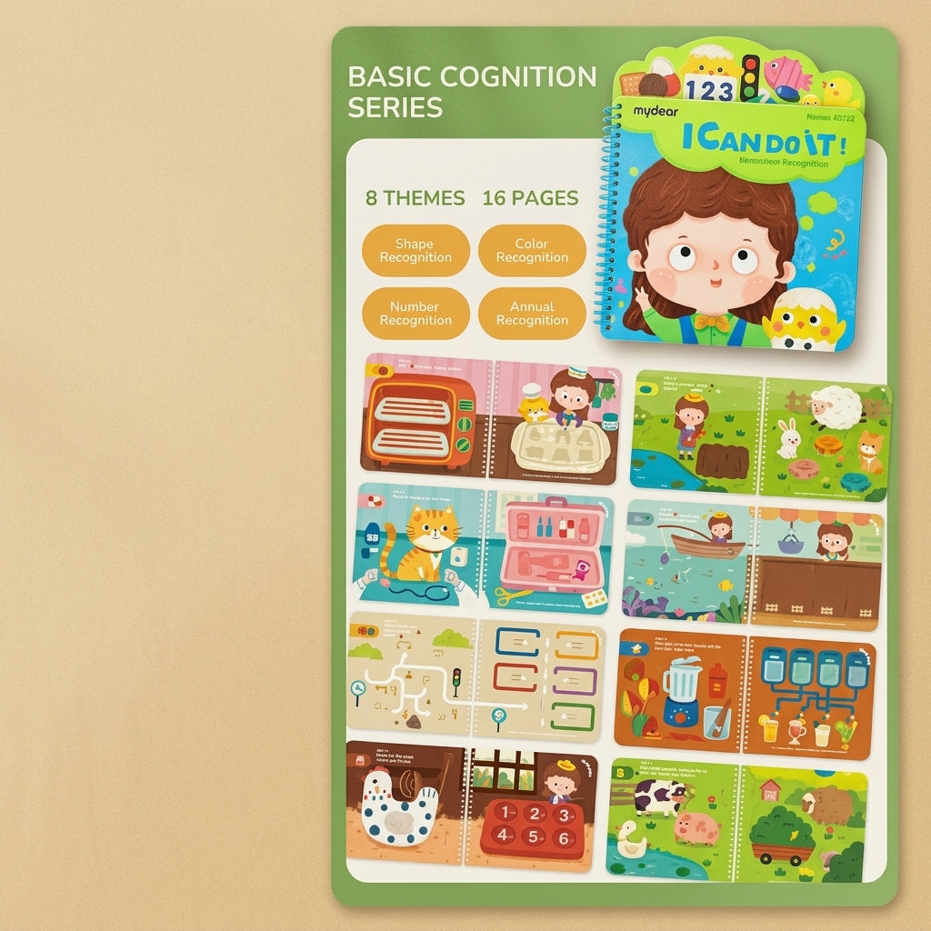 Mideer Interactive Game Bee - I Can Do It! Form Good Habbit & Learn Something New