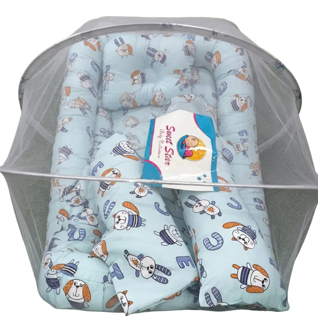Sweet Star Baby Bedding 5Pcs Set