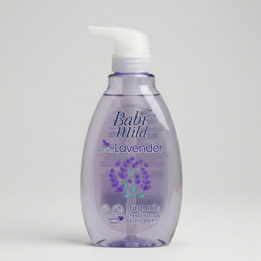 Babi Mild Head & Body Baby Bath 380ml