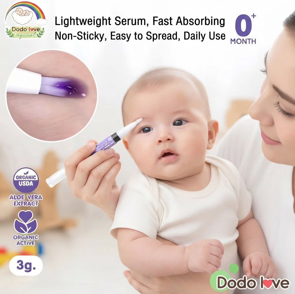 Dodo Love Eyebrown Serum Aloe Vera Coconut Oil 3g 0M+