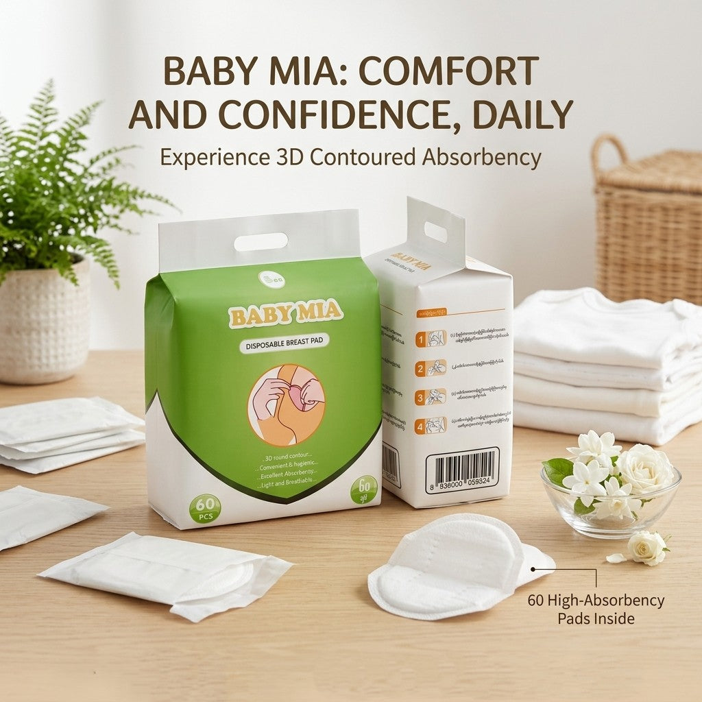 Baby Mia Disposable Breast Pad 60Pcs
