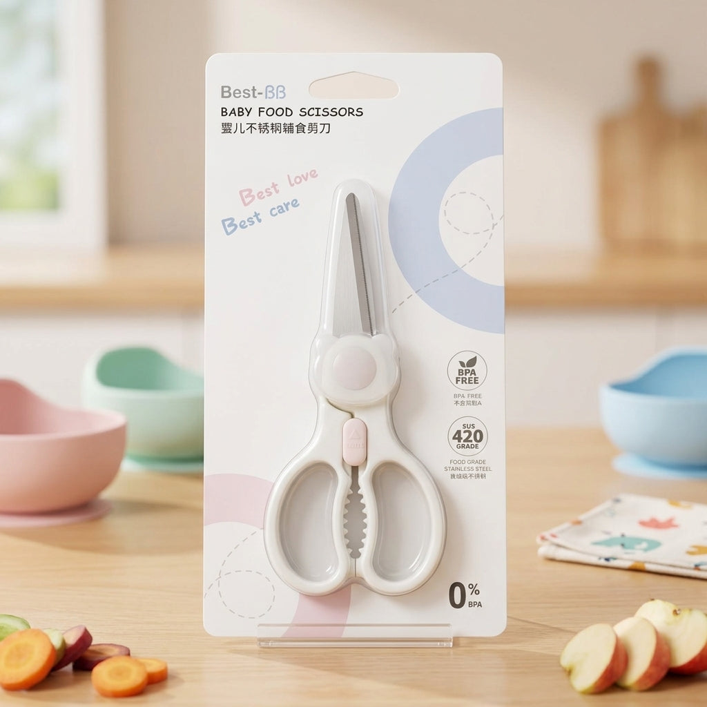Best-BB Food Scissors Blue