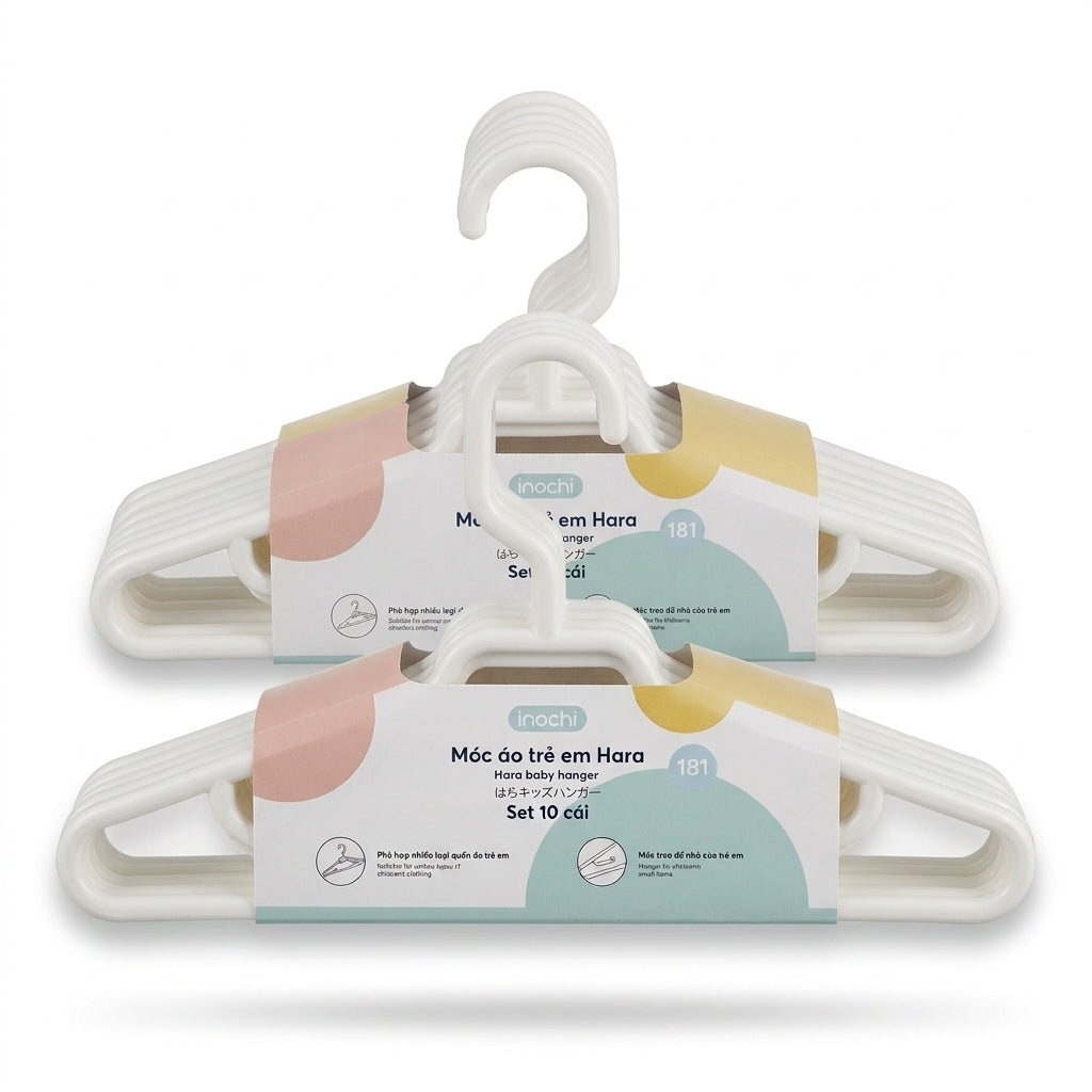 Inochi Hara Baby Hanger 10Pcs
