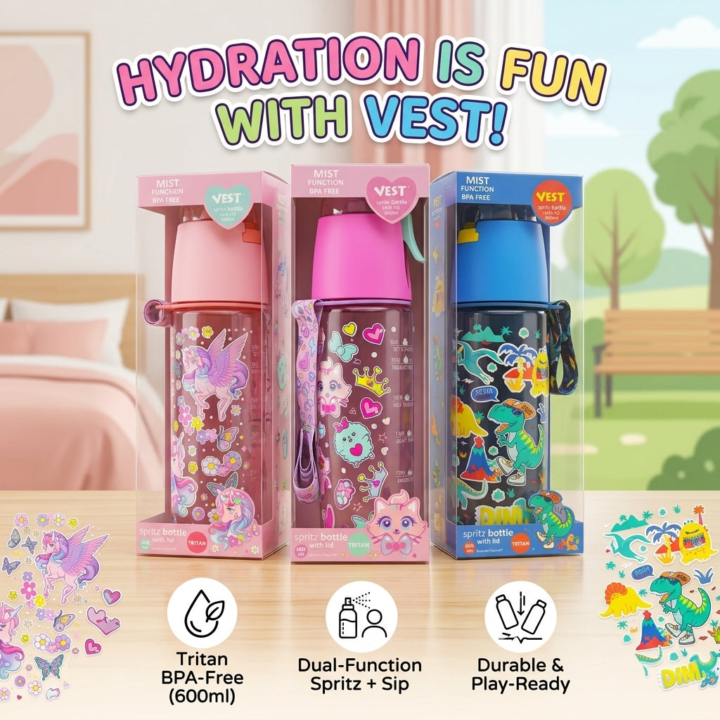 Vest U2118 Spritz Bottle with Lid 600ml