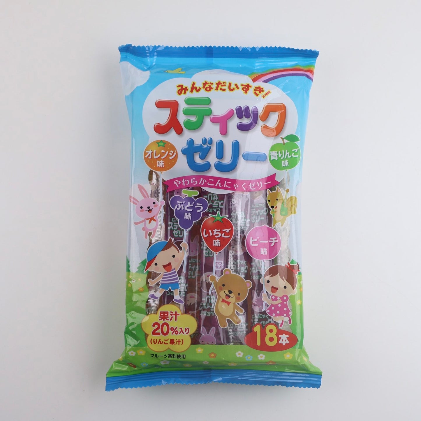 Japan Fruit Flavour Jelly 20Pcs