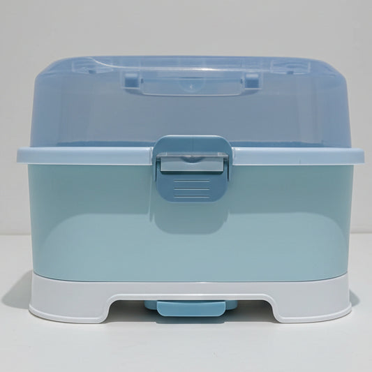 Baby Bottle Storage Rack And Anti Dust Cover