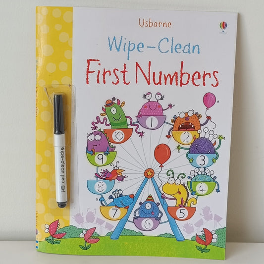 Usborne Wipe-Clean First Numbers