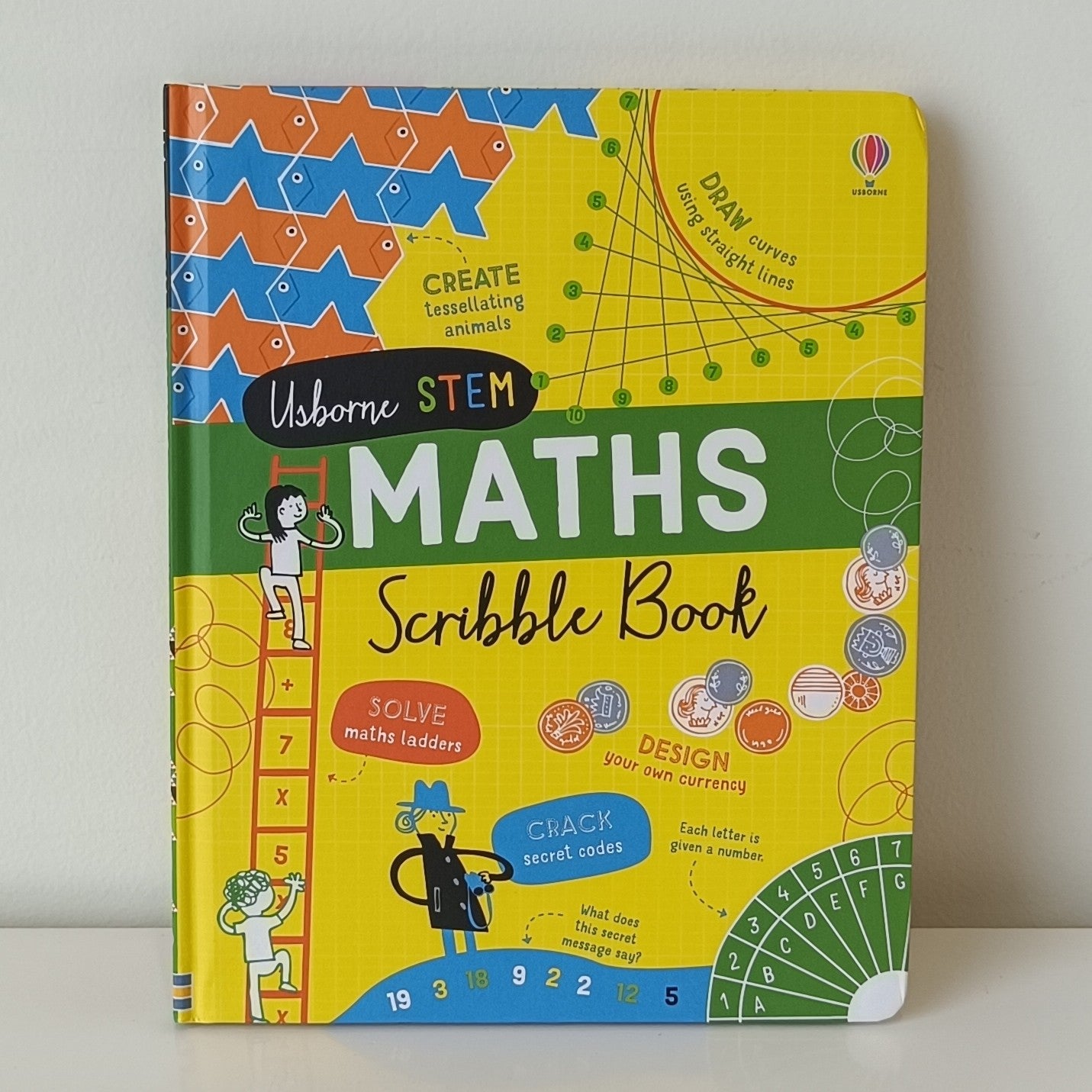 Usborne Stem Maths Scribble Book
