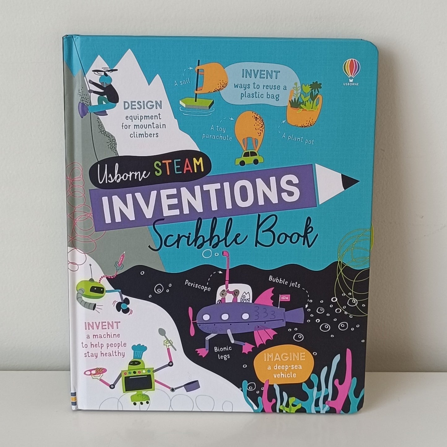 Usborne Stem Inventions Scribble Book