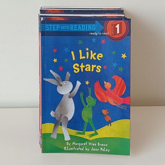 Step Into Reading Level 1: I Like Stars  (35 Books)