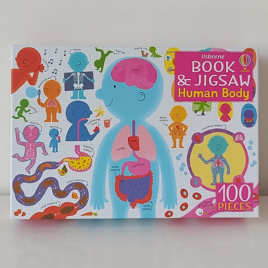 Usborne Book And Jigsaw Human Body