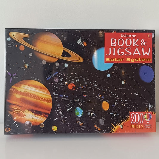 Usborne Book And Jigsaw Solar System (200 Pieces)