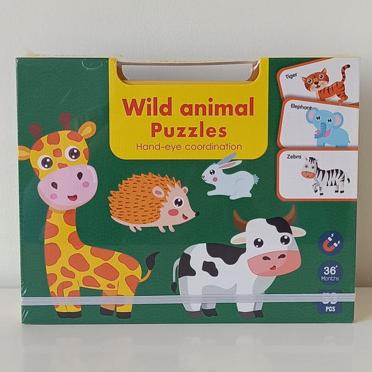 Wild Animal Puzzles 53pcs (36m+)