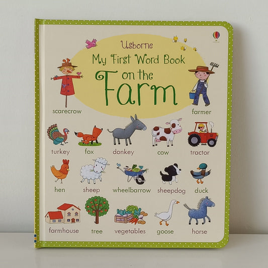 Usborne My First Word Book on the Farm