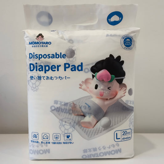 Momotaro Disposable Diaper Pad L 20Pcs 45x60cm