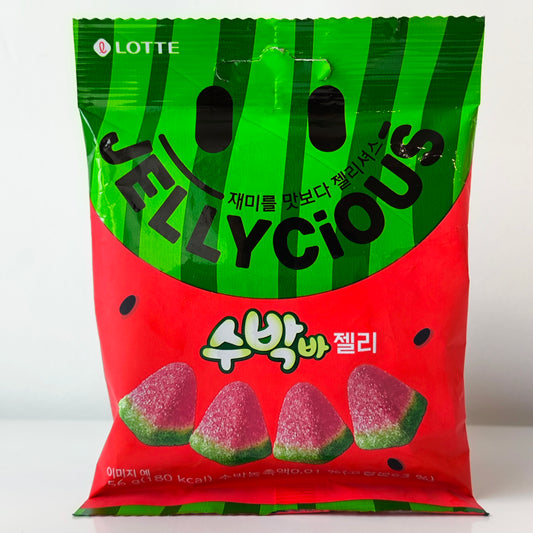 Lotte Soobak-ba Jelly Watermelon Flavor 56g