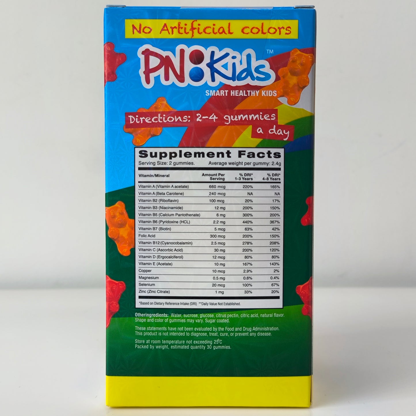 PNKids Multivitamin+Minerals For Boys 30Gummies 2Yrs+ 70g