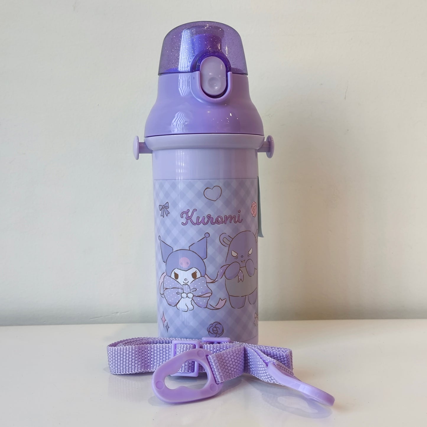 Skater Water Bottle With Shoulder Belt 480ml