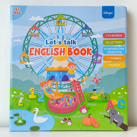 Leleyu Sound Book LWB401 Let's Talk English Book 3Yrs+