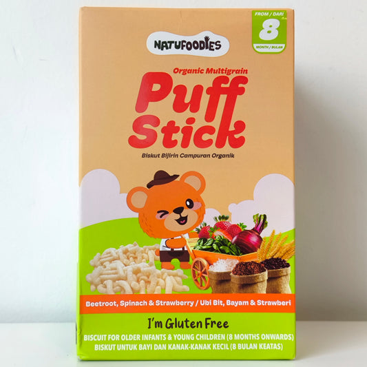 Natufoodies Puff Stick 21g 8M+