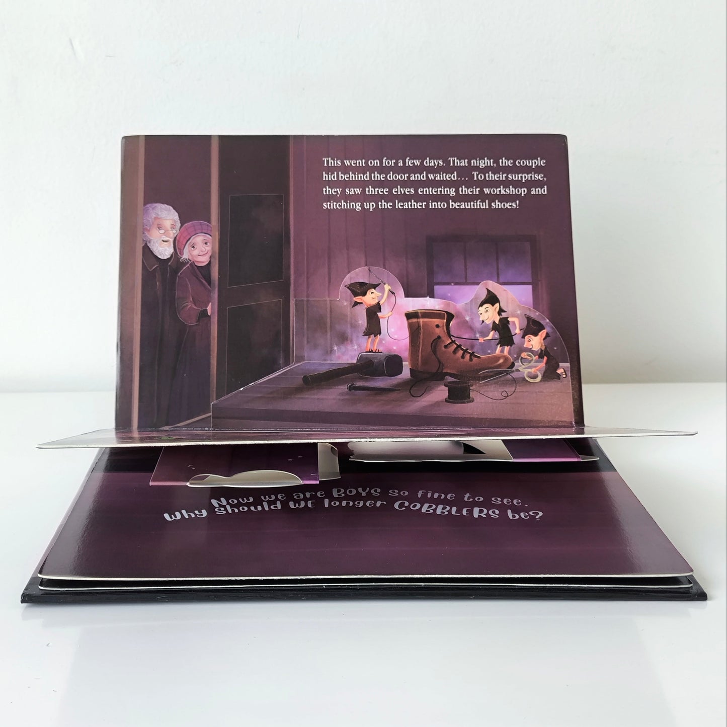 Wonder House Pop-Up The Shoemaker And The Elves Book