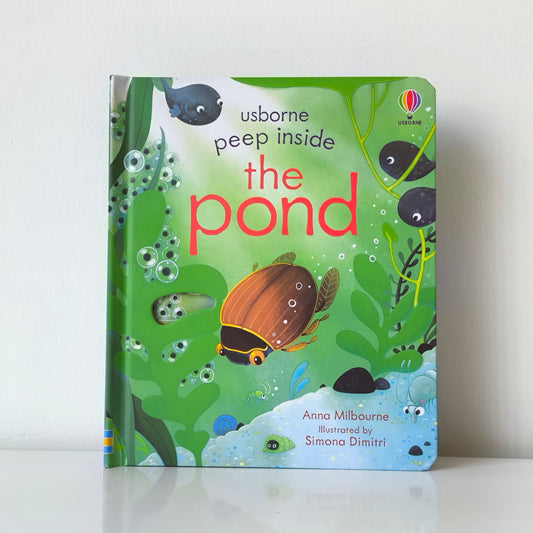 Usborne Peep Inside The Pond