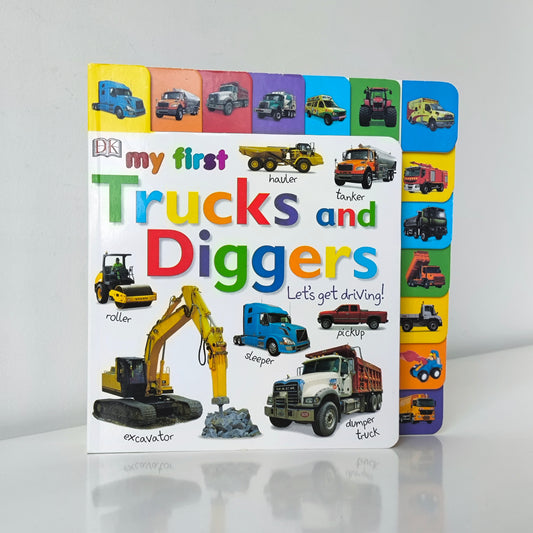 Dk My First Words Trucks And Diggers