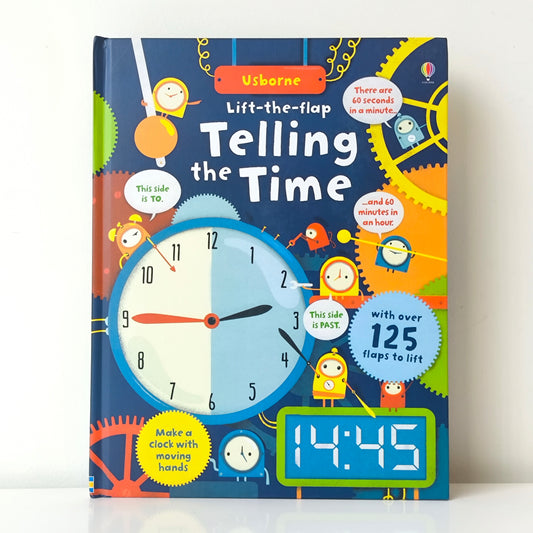 Usborne Lift-The-Flap Telling The Time