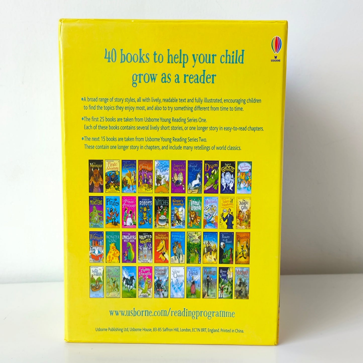 The Usborne Reading Collection 40 Books