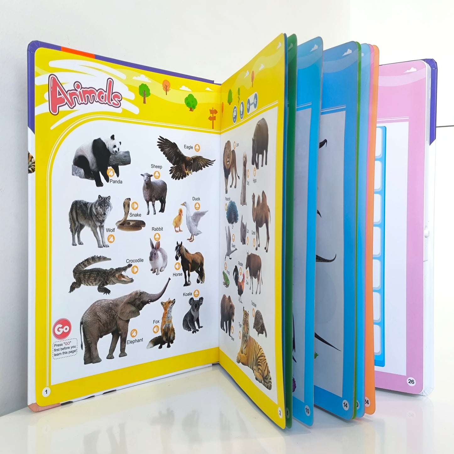 Leleyu Sound Book LWB421 My First English Words Sound Book 3Yrs+
