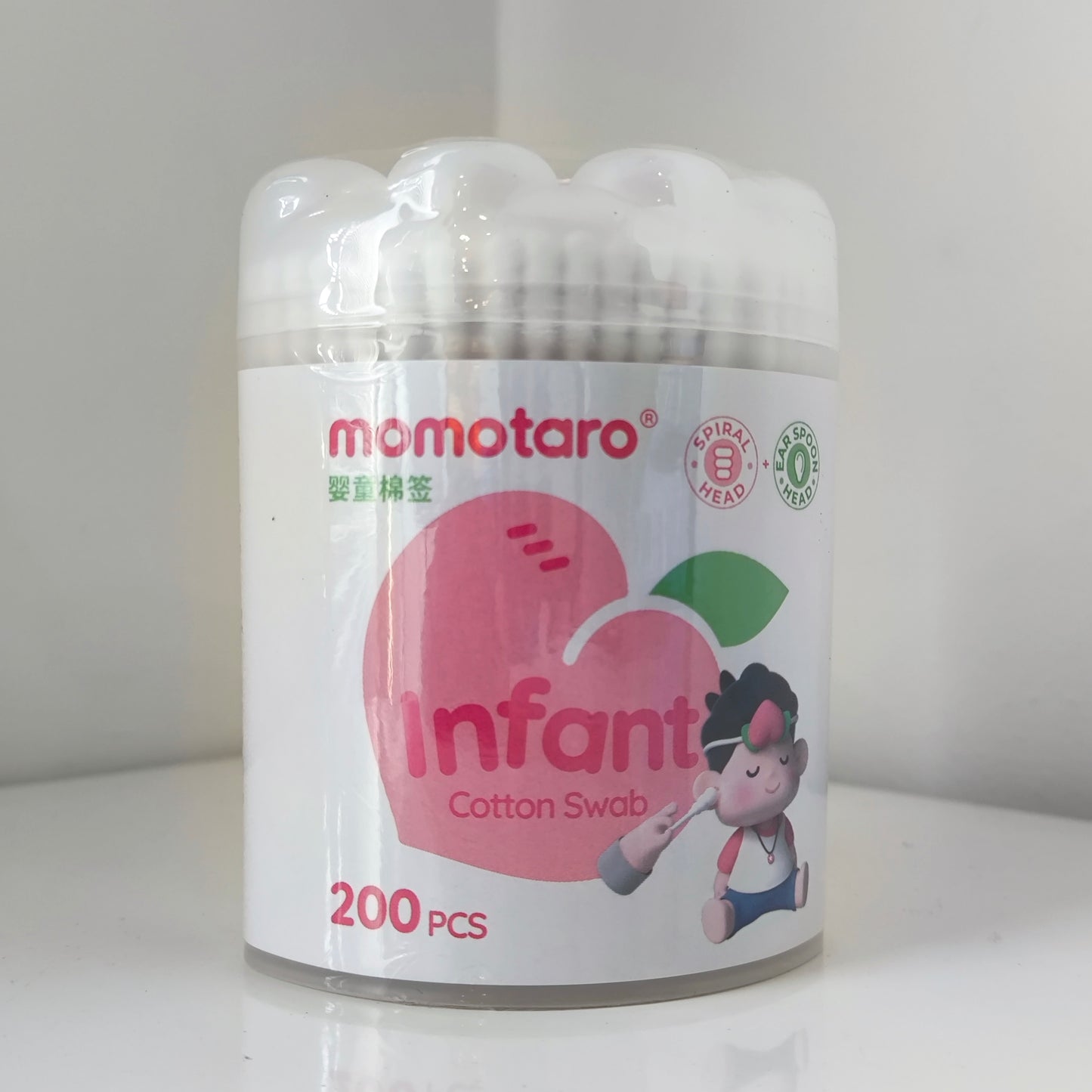 Momotaro Infant Cotton Swab 200Pcs