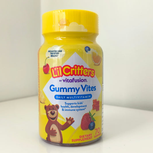 L'il Critters Gummy Vites Daily Multivitamin 70Gummies 2Yrs+