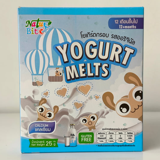 Nature Bite Freeze Dried Yogurt Melts 25g 12M+