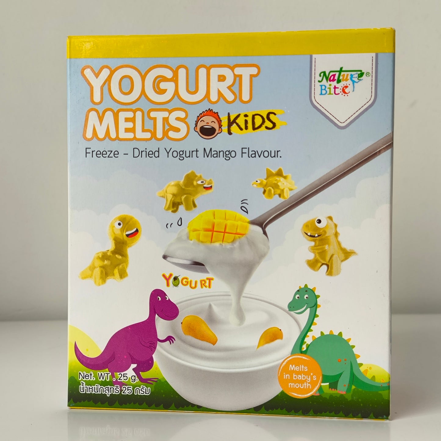 Nature Bite Freeze Dried Yogurt Melts 25g 12M+