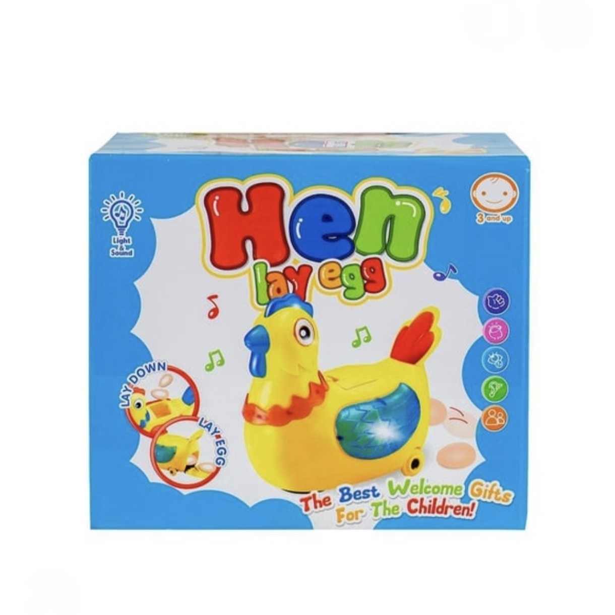 Hen Lay Egg Toy 3Yr+