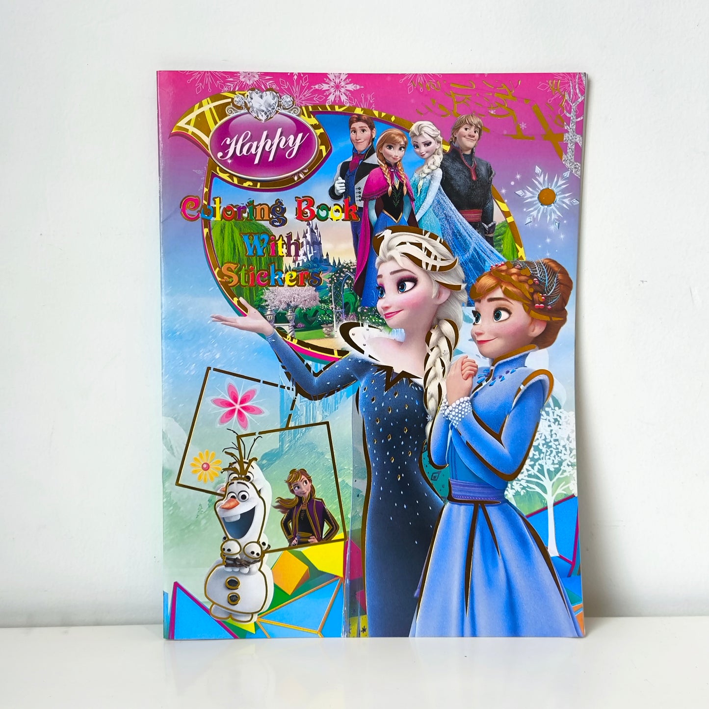 Coloring Book With Stickers BM-2129