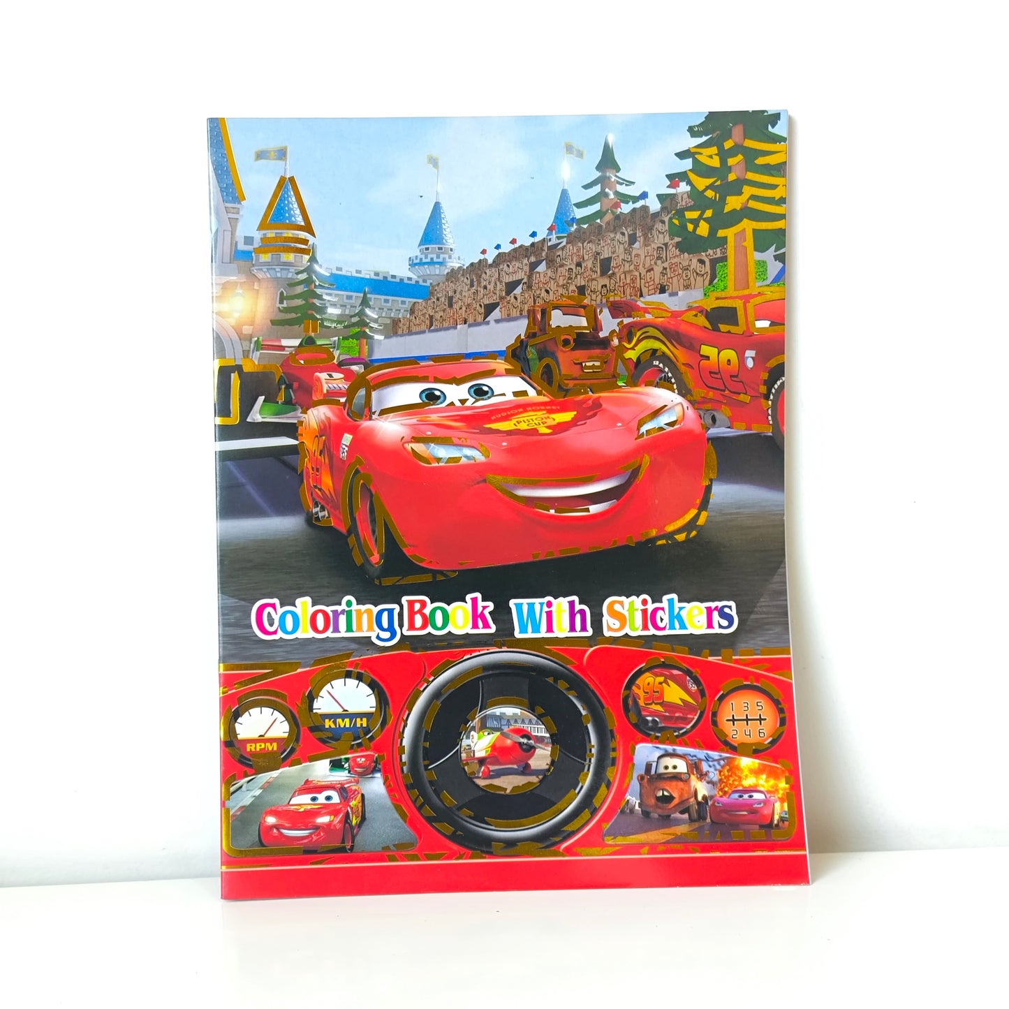 Coloring Book With Stickers BM-2129