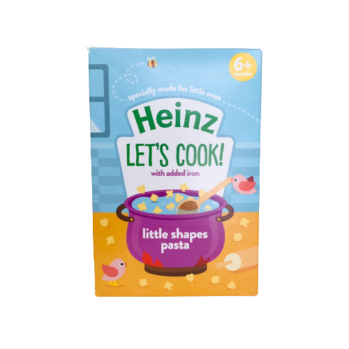 Heinz Let's Cook! Little Shapes Pasta 6M+ 340g