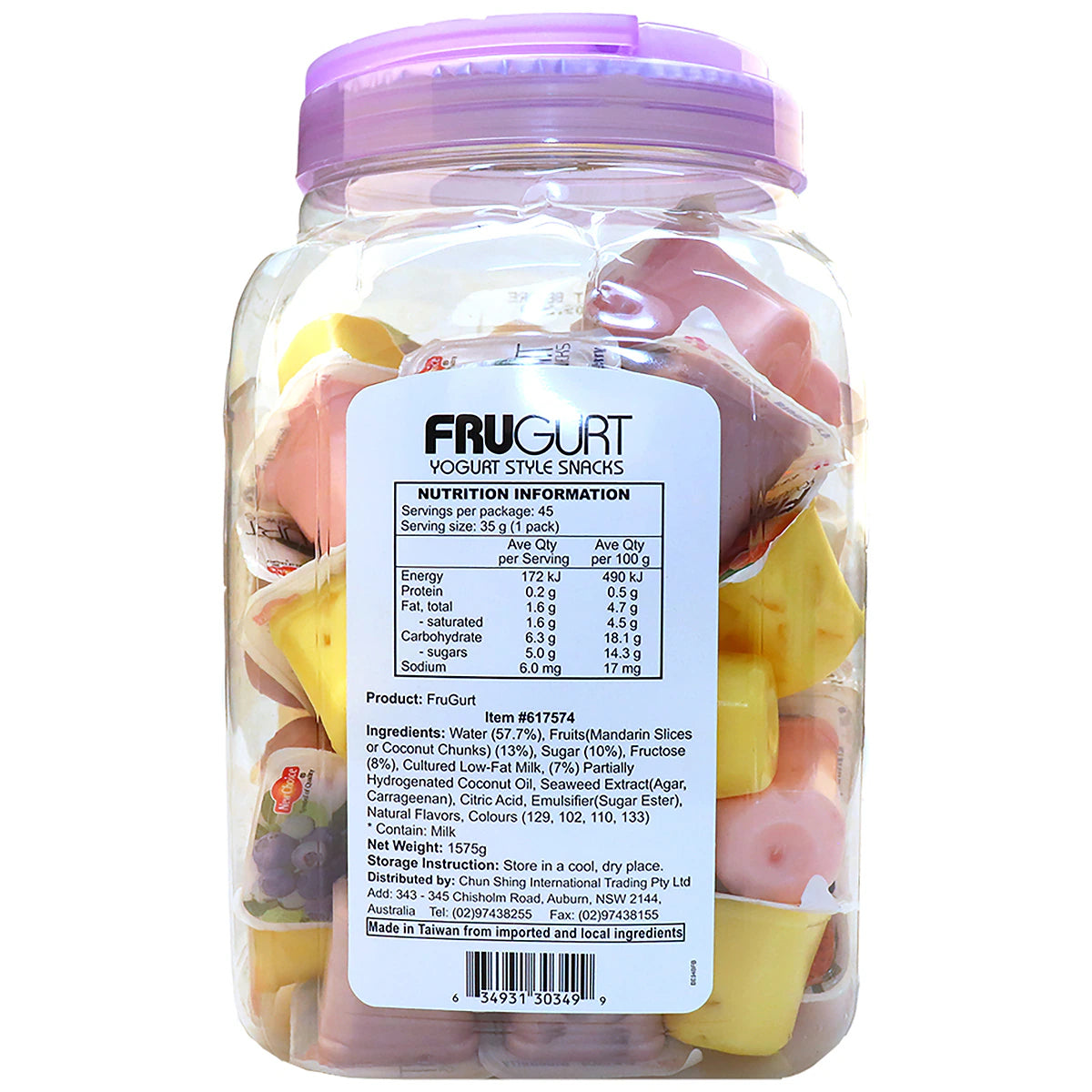 Frugurt Yoghurt Pudding Jelly