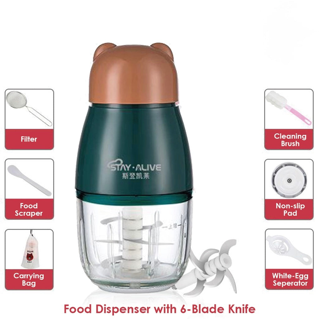 Stay Alive Food Blender 1Pcs