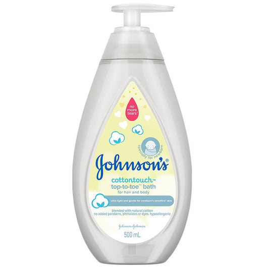 Johnson's Cottontouch Top To Toe Bath 500ML