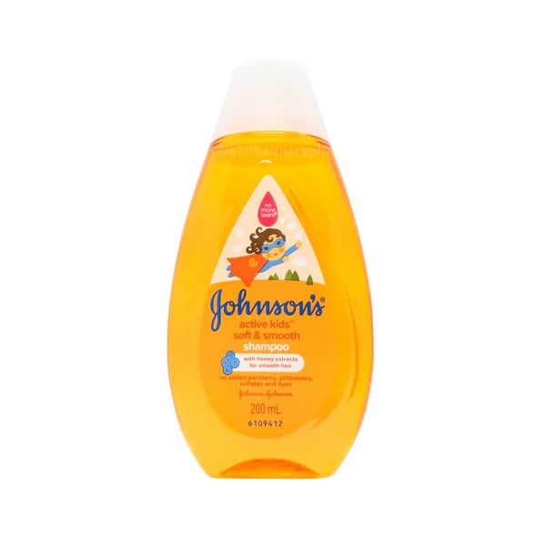 Johnson's Active Kids Soft & Smooth Shampoo 200ml